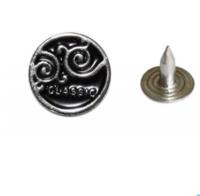 1119-10-HМ Хольнитены, 10мм, цв.черный + никель (упаковка 2000 штук)