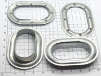 Люверсы овальные для тентов 42х22 мм( уп.500 шт.)