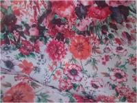 Ткань Шифон ПРИНТ ш.150см.,2010 цвет №107