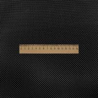 Ткань Кашибо горох 0,1см черный/белый арт. 5053