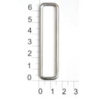 2327К никель пряжка металлическая 