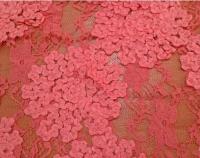 Гипюр кружево 5010 ш.150см.,пл.130г/м., №217 розовый (коралл)