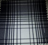 Ткань Габардин клетка1023 ш,150 см п.270 гр/м цв.718 синий