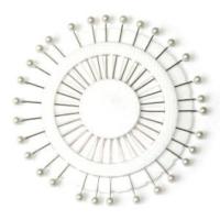 Булавка МН-РНВ-03 0333-3003 6х6х46мм (упаковка 30 штук) белый