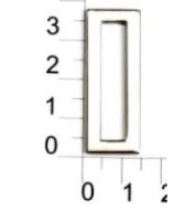 3106К никель пряжка металлическая 