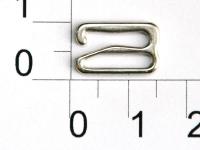 1209Н никель Крючок металл ширина=12мм (упаковка 1000 штук)