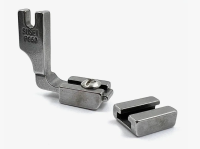 Лапка P950 - предназначена для создания декоративного присбаривания на легких, средних и средне-тяжелых материалах.