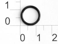 1000S черный Кольцо пластик d=10мм (упаковка 1000 штук)