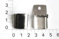 Застежки для бейсболки (упаковка 500 штук) никель