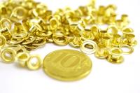 Люверсы №17 3мм нерж. Золото (уп 5000шт) NEW STAR