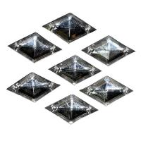 0028А 10*17мм прозрачный Стразы пришивные 