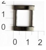 3490К черный никель пряжка металлическая 