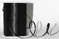 Тесьма вешалочная МН 3мм (рулон 100 ярдов) черный