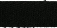 Лента киперная ЛКЭ-17мм цв.черный (намотка 100 метров)