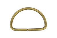 Полукольцо металлическое 20мм цв. антик (уп.1000шт.)