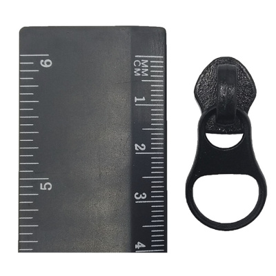 Бегунки галантерейные Т8 для спирали РЕВЕРСИВНЫЕ вид GRIB цв.322 Черный (уп.500 шт.)1