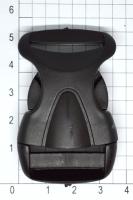 Фастекс (защелка трезубец) Ф125 (МУСКУЛ) ш.25 мм (уп.1000 шт.) ПП цв.Черный