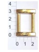 6372К золото пряжка металическая 