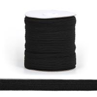 Резинка (продёжка) тип F 8 мм черная (рул. 100 м)