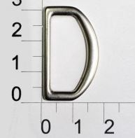 6584К никель пряжка металлическая 