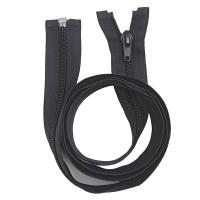 Молния спиральная Т8  автомат, (разъём.) 180 см № черные