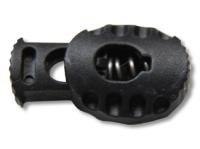 Фиксаторы для шнуров 27010 сб Цв. Черный (уп.1000 шт)