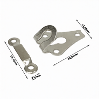 Крючок брючный пришивной 0205 (уп 288 штук)