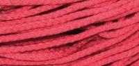 Шнур хлопчатобумажный круглый 5 мм(уп.100 м.) цв. №2020к Ярко розовый