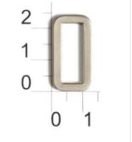 6934К Pearl-ниель пряжка металлическая 