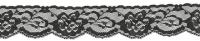 929 черный кружево-капрон 38мм (намотка 27,4 метров)