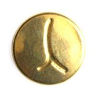 173-М золото Хольнитены 9,5х9,5 (упаковка 2000 штук)