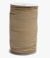 Резинка шляпная 2,5 мм №308 бежевый (рул.100 м)