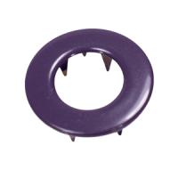 Кнопка клямерная, D=16мм, цв. темно-сиреневый (упаковка 500 штук)