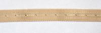3078 бежевый Резинка для брителей 12мм (упаковка 50 метров)