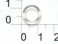 800Т прозрачный Кольцо пластик d=08мм (упаковка 1000 штук)