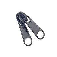 Бегунок Двойной для витой Т5, галант.,цв. Черный (уп.1000 шт)