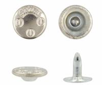 Хольнитен джинсовый плоский L7 9,5 мм (уп.2000 шт) цв. Никель