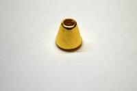 Концевик колокольчик №050 цв. золото (уп.1000 шт)