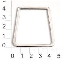 7758К никель пряжка металлическая 