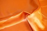 Атлас, 90г/м2, 100%-ПЭ, ш. 150см, 161257 (-407л) апельсин