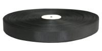 Лента репсовая 16мм (намотка 100 метров) черный