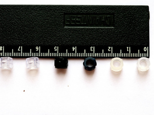 Кольцо ограничительное 27201к  (уп.1000 шт.)  цв.Прозрачный