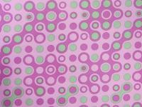 Ткань курточная детская  Дьюспо 240T WR PU цв.Spheres-8 сиреневый 142