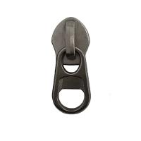 Бегунок для спиральной молнии Т 7 галант. Реверсивный (KKY) цв.322 Черный Никель (уп.500шт)