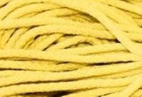 Шнур хлопчатобумажный круглый 5 мм(уп.100 м.) цв. №026и Желтый
