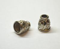 Концевик колокольчик №405 цв.никель  (уп.1000 шт)