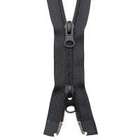 Молния спиральная(Витая) Т7 120см, 2замка  цв.322 черная ( уп.50 шт.)1