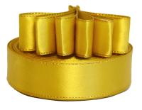 Лента атласная с металлизированной кромкой 25мм (намотка 36 ярдов) цв. 3023