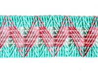 101- 5KJ тесьма декоративная ширина 35мм (упаковка 20 ярдов = 18,3 метра)