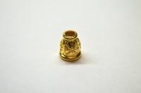 Концевик колокольчик №405 цв.золото  (уп.1000 шт)